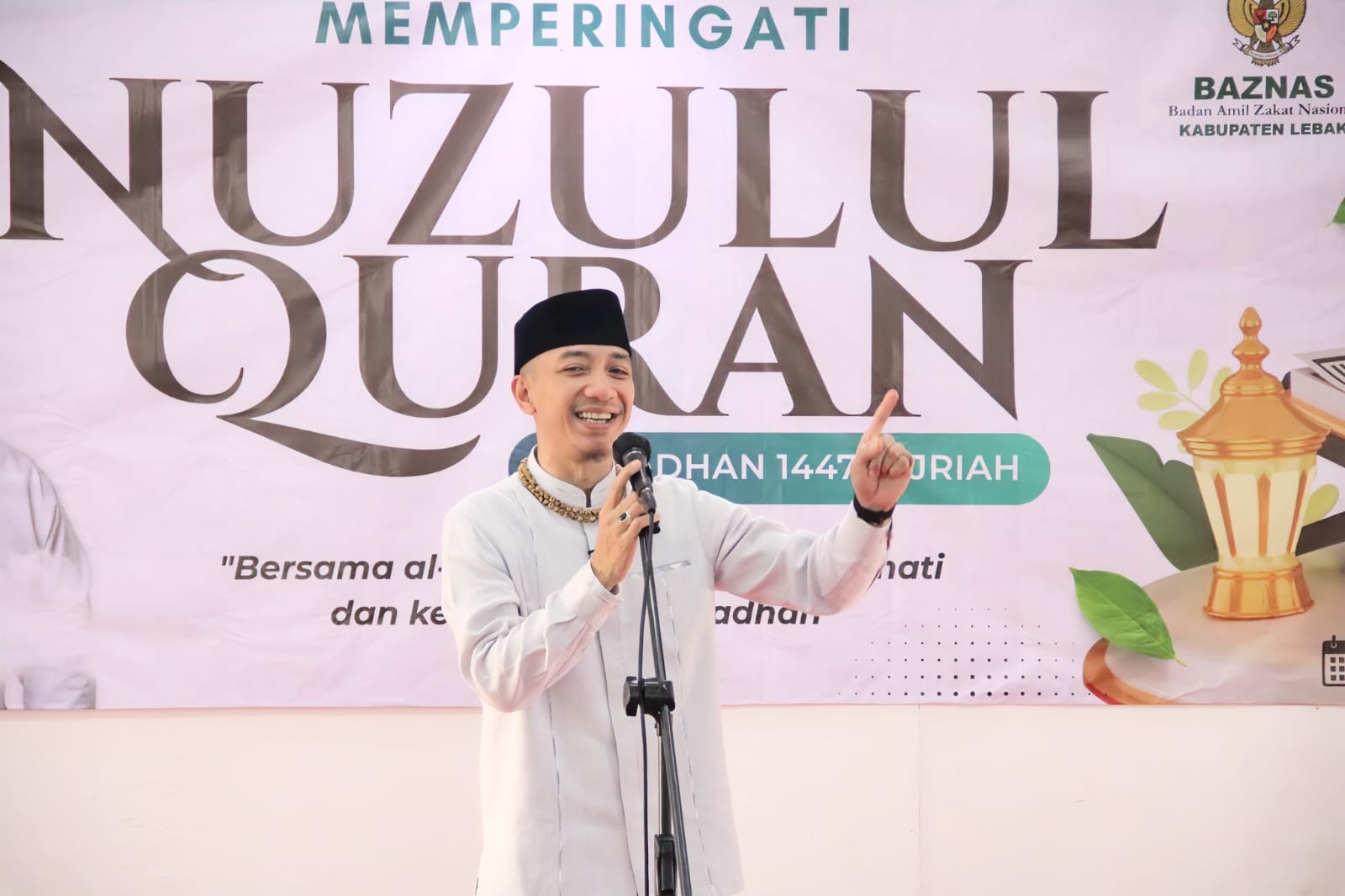 Nuzulul Qur'an 1447 H, Bupati Hasbi Bagikan Tiga Prioritas Pembangunan Lebak