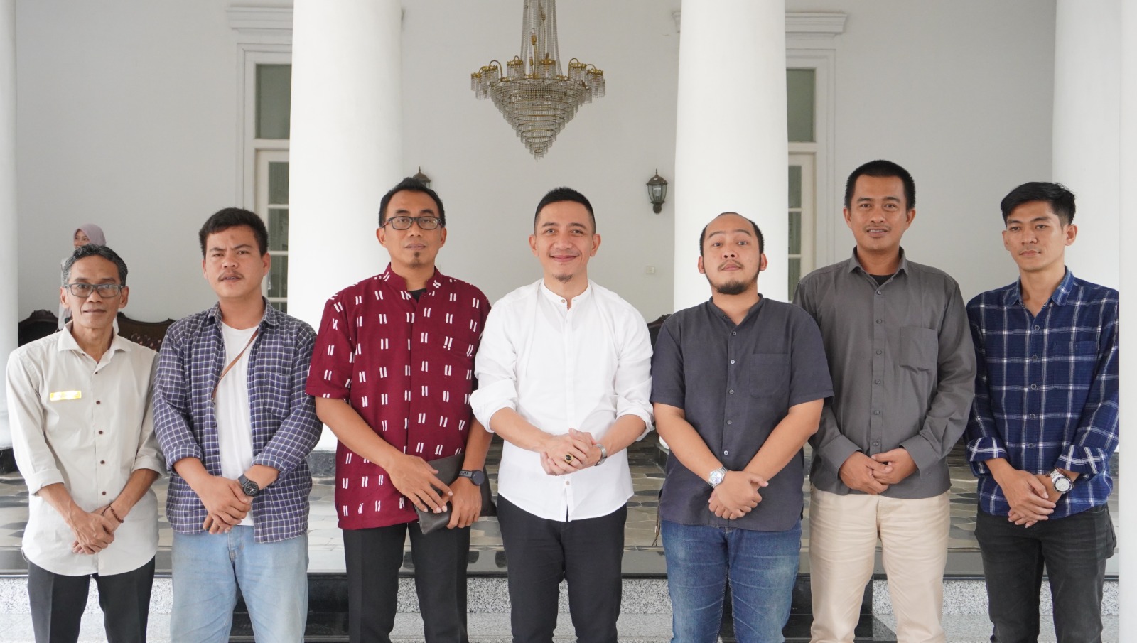 Bupati Terima Audiensi Manajemen Tribun Banten di Gedung Negara