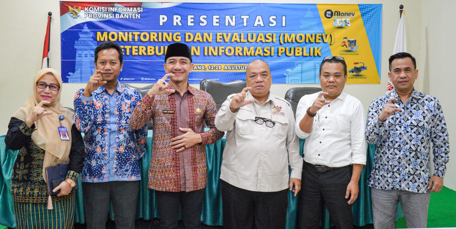 Monev Keterbukaan Informasi Publik, Bupati Lebak Paparkan Inovasi Layanan RUHAY