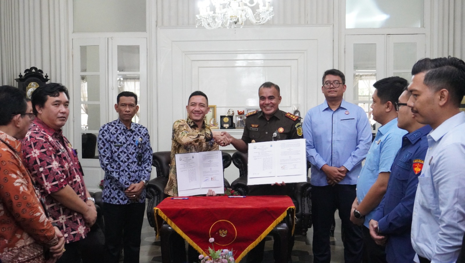 Pemkab dan Kejari Lebak Tandatangani Nota Kesepakatan Pengawasan Anggaran