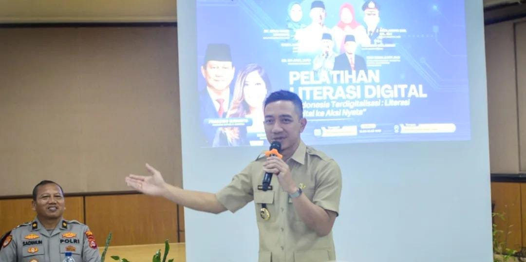 Bupati Buka Pelatihan Literasi Digital 2025 di Aula Multatuli