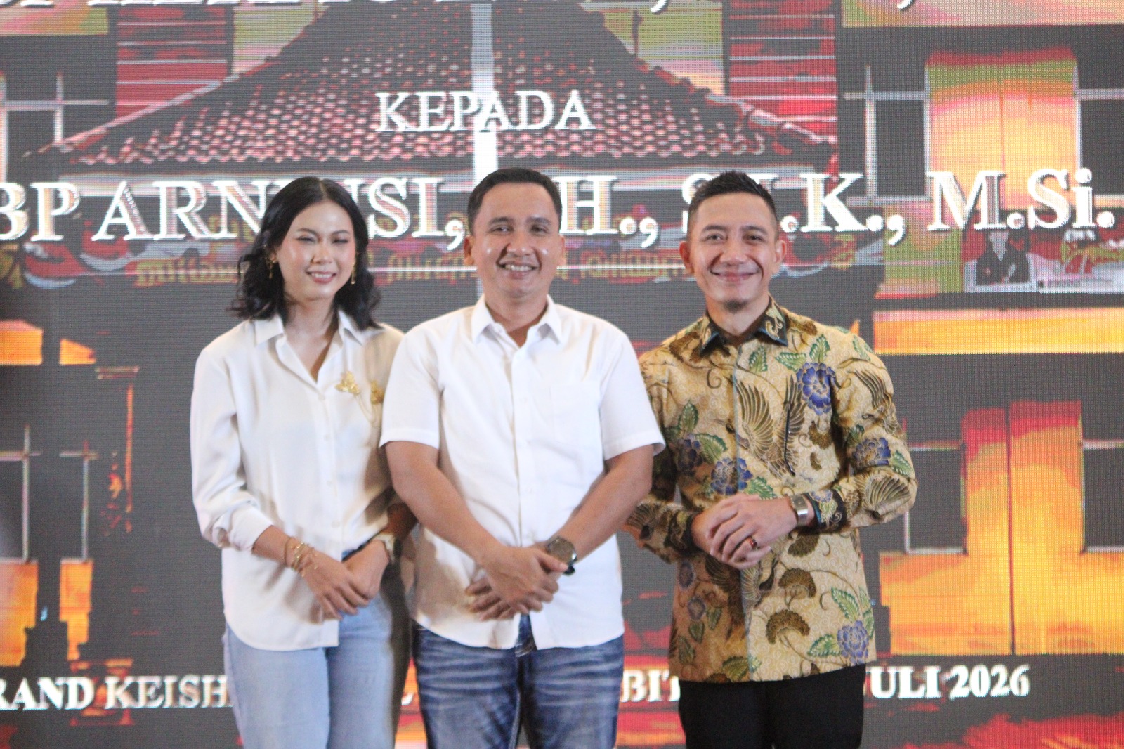 Bupati Hasbi Hadiri Pisah Sambut Kapolres Lebak, Tekankan Kolaborasi Jaga Keamanan