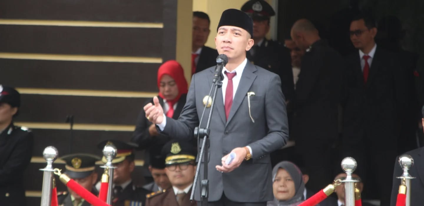 Bupati Jadi Inspektur Upacara Hari Pahlawan 2025 di Polres Lebak