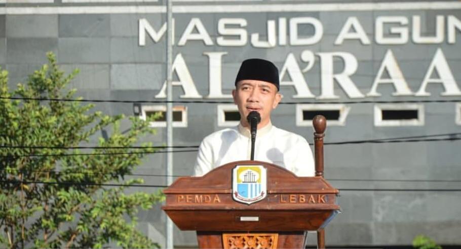 Bupati Hasbi Pimpin Salat Idul Adha 1447 H di Alun-alun Rangkasbitung
