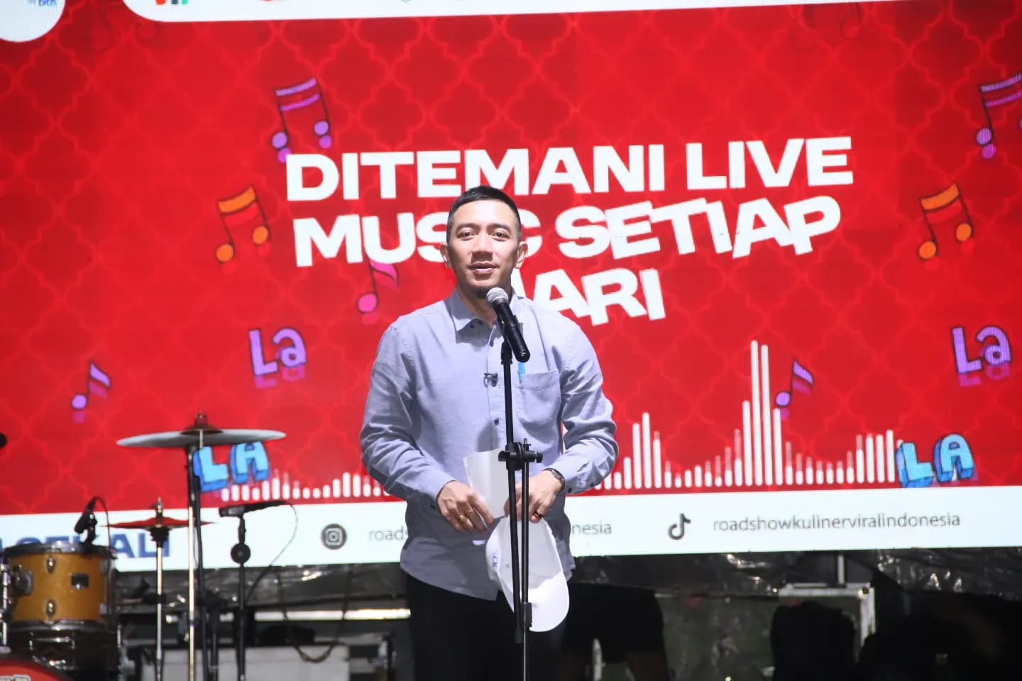 Roadshow Kuliner Viral Indonesia Mampir ke Lebak, Bupati Hasbi Resmikan Pembukaannya